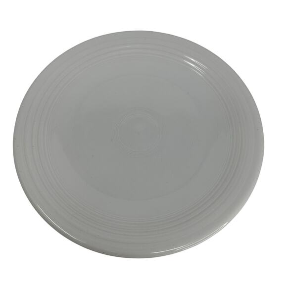 Fiestaware White Chop Plate 11 3/4" PREOWNED - Picture 2 of 4